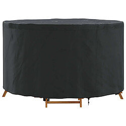 Avis vidaXL Housse pour meubles Noir 102 x 102 x 71 cm Tissu Oxford 420D