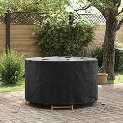vidaXL Housse pour meubles Noir 102 x 102 x 71 cm Tissu Oxford 420D 
