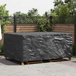 vidaXL Housse pour meubles Uni Noir 240 x 160 x 100 cm 420D 
