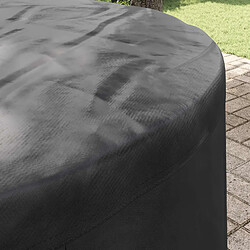 Acheter vidaXL Housse pour meubles Noir 102 x 102 x 71 cm Tissu Oxford 420D