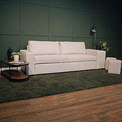 Budwing Canapé-lit droit 3 places - Beige