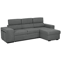 Budwing Canapé-lit John - Gris foncé