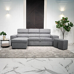 Budwing Canapé-lit John - Gris foncé