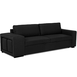 Budwing Canapé-lit Avery 3 places - Noir