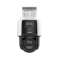 Caméra de Sécurité IP Hikvision PT TandemVu PTZ PoE+ 4MP+4MP 2.8mm Extérieur IP66 - DS-2SE3C404MWG-E/14(2.8mm)
