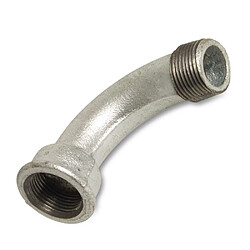 Klasebo Raccord Fileté Fonte Malléable, Coude 90° 1 1/4"