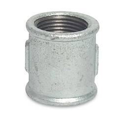 Klasebo Raccord Fileté Fonte Malléable 1 1/2 Pouce - Manchon de Raccordement Robuste