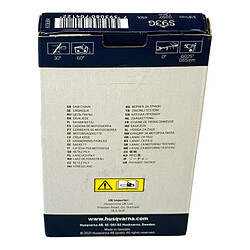 Avis Husqvarna Chaîne X-CUT S93G 40 cm 3/8" 1,3 mm ( 585404256 ) pour tronçonneuse à chaîne