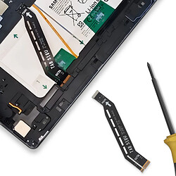Acheter Avizar Clappio Nappe Carte Mère pour Samsung Galaxy Tab S10 Ultra Flex Connecteur Principal Noir