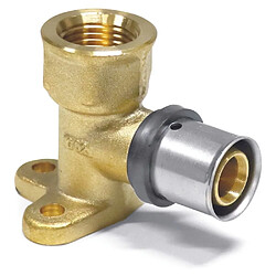 boni-shop Coude Mural à Sertir 16mm, 1/2 Pouce, Raccord Multicouche