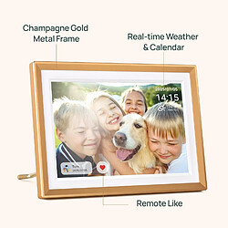 Cadre Photo Numérique ARZOPA D10 Or