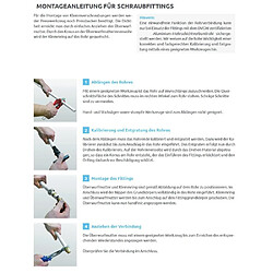 boni-shop Bouchon à Visser Multicouche 16mm, Raccord Plomberie Certifié DVGW