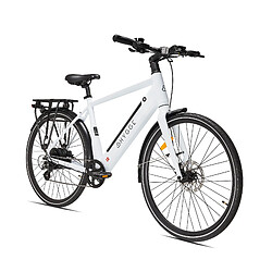 Hygge Bikes Losso City 2025 – Vélo électrique urbain avec batterie Samsung 48 V 14 Ah-Blanc Ivoire