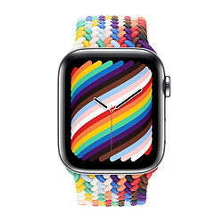 Bracelet Solo tressé pour Apple Watch | 38/40/41/42 mm - Taille 4 - Pride Edition