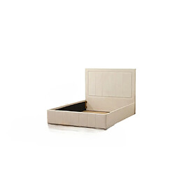 Homy France Cadre de lit POLO velours 160x200cm