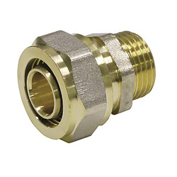 boni-shop Raccord à Visser 32mm, 1 Pouce AG, Connecteur Universel pour Chauffage et Eau Potable