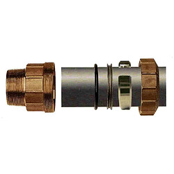 boni-shop Raccord PE 32mm en Laiton, Connecteur de Tuyau Polyéthylène