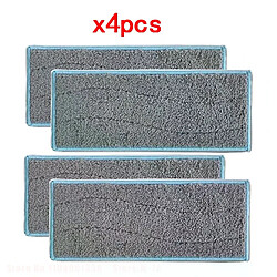 Serpillière lavable pour iRobot Braava Jet M6 Tampon de nettoyage pour robot laveur Braava Jet M6 - microfibre réutilisable - compatible iRobot - lavable en machine - fixation facile