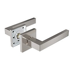 AMIG | Poignées sur rosace 8RX | 54 x 54 mm | Acier inoxydable | Mat