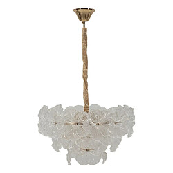 EPIKASA Suspension MF901, Blanc, Verre, 47x47x30 cm