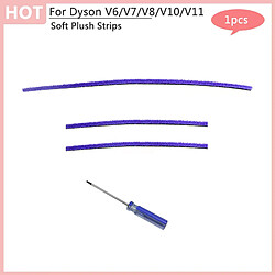 Bande en velours pour tête d’aspirateur Dyson