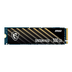 MSI Spatium M450 M.2 2280 NVMe PCIe 4.0 500 Go