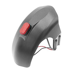 Avizar Garde-Boue Arrière pour Trottinette Kugoo G2 Pro avec Feu Intégré Noir