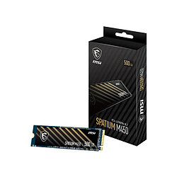 MSI Spatium M450 M.2 2280 NVMe PCIe 4.0 500 Go