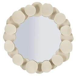 EPIKASA Miroir avec Cadre MF780, Beige, Métal, 85x7,5x85 cm