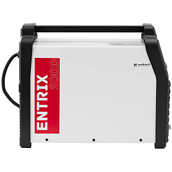 Helloshop26 Poste à souder TIG ca/cc 200 a facteur de marche 80% LCD numérique pulse acier au carbone plastique noir blanc 14_0009715