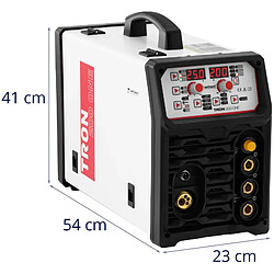 Acheter Helloshop26 Poste à souder multi procédé TIG 200 a facteur de marche 60% coupe 50 a mig/mag 200 a acier inoxydable aluminium acier au carbone blanc 14_0009693