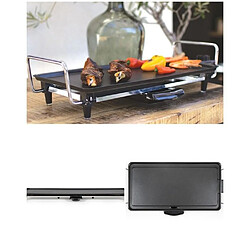 Plancha Grill électrique - LIVOO - XXL - 2000W - Antiadhésif - 43x22.5cm