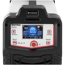 Helloshop26 Poste à souder TIG ca/cc 200 a facteur de marche 80% LCD numérique pulse acier au carbone plastique noir blanc 14_0009715