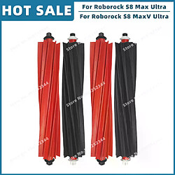 Pièces de rechange compatibles avec Roborock S8 MaxV Ultra et S8 Max Ultra, accessoires, brosse latérale principale, filtre HEPA, chiffon de nettoyage, sac à poussière~02627