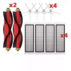 Filtres Hepa pour aspirateur Xiaomi Robot 1S SDJQR01RR, accessoires pour aspirateur Roborock S5 Max S50 S502 S55 S6 S6 Pure E4~03436