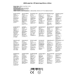 Avis boni-shop Sac de Chantier PP 700L - Robuste et Réutilisable