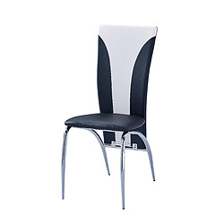 Homy France Lot de 2 Chaises DUNA similicuir