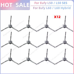 Compatible avec les aspirateurs Eufy Clean L50, L50 SES, L60, L60 SES, L60 Hybrid, G50, G50 Hybrid. Pièces de rechange et accessoires : rouleau principal, brosse latérale, filtre HEPA, sac à poussière.~03332