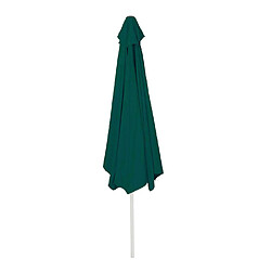 Decoshop26 Parasol de jardin rectangulaire - Vert pas cher