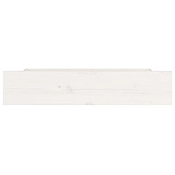 Avis Decoshop26 Tiroir de lit rangement avec roulettes lot de 4 bois de pin blanc TDL0206815