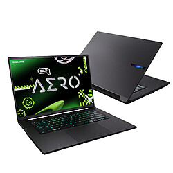 GIGABYTE AERO X16 1VH93ESC94AH laptop Copilot+ PC AMD Ryzen AI 7 350 Ordinateur portable 40,6 cm (16") WQXGA 16 Go DDR5-SDRAM 1 To SSD NVIDIA GeForce RTX 5060 Wi-Fi 6E (802.11ax) Windows 11 Home Gris