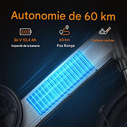 Vélo Électrique HillMiles Mile 1 -14"-Moteur 250W, 25 km/h Vitesse, Batterie 36V 10,4Ah, 60 km Autonomie