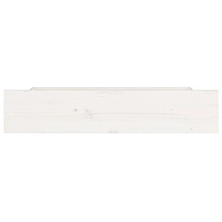 Avis Decoshop26 Tiroir de lit rangement avec roulettes lot de 4 bois de pin blanc TDL0206816