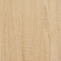 Decoshop26 Table de chevet 3 tiroirs - Chêne clair pas cher