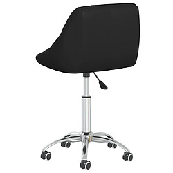 Acheter Decoshop26 Tabouret de bureau à roulettes - Noir