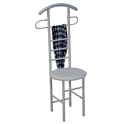 Decoshop26 Valet de chambre - Blanc