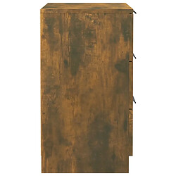 Avis Decoshop26 Table de chevet 3 tiroirs - Chêne