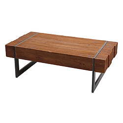 Decoshop26 Table basse bois - Marron