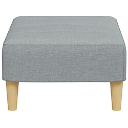 Avis Decoshop26 Tabouret repose-pieds - Gris clair