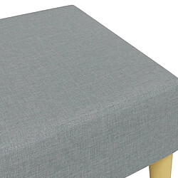 Acheter Decoshop26 Repose-pieds tabouret - Gris clair